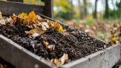 Gödsel från fallna löv: så här enkelt gör du ett värdefullt under för jorden själv