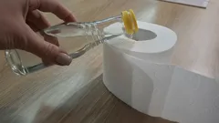 Gör-det-själv-servetter för rengöring av badrum och rost: du behöver bara två ingredienser